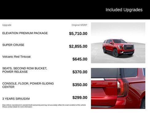 New 2026 GMC Yukon Elevation w/ Elevation Premium Package AWD/4WD image 5