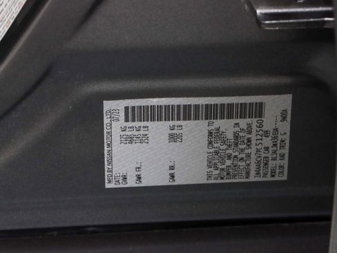 Used 2023 Nissan Maxima SV w/ Floor Mat Group image 30