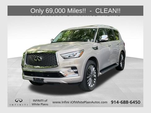 Used 2019 INFINITI QX80 Luxe w/ 22" Wheel Package AWD/4WD image 1