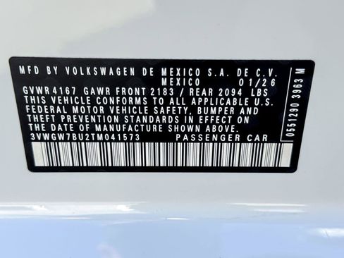 New 2026 Volkswagen Jetta SEL FWD image 26