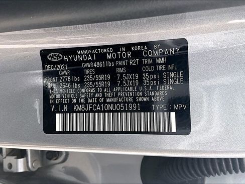 Used 2022 Hyundai Tucson SEL AWD/4WD image 18