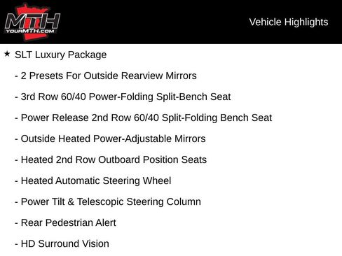 Used 2021 GMC Yukon SLT w/ SLT Luxury Plus Package AWD/4WD image 14