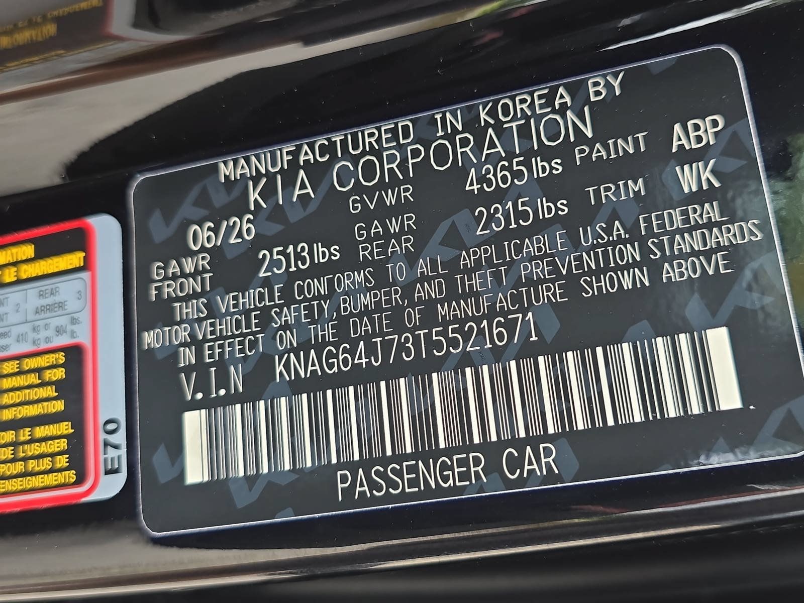 New 2026 Kia K5 GT-Line w/ GT-Line Red Interior Package FWD image 33