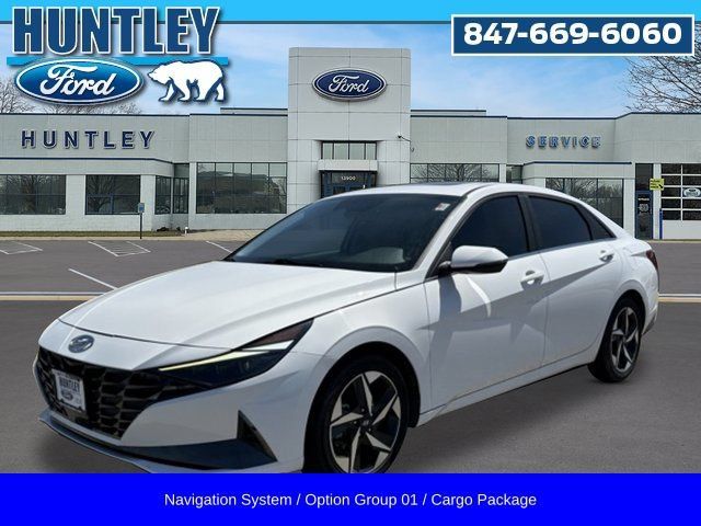 Used 2023 Hyundai Elantra Limited w/ Cargo Package FWD image 1