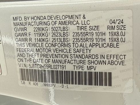Used 2024 Acura RDX w/ Technology Package AWD/4WD image 33