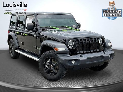 Used 2023 Jeep Wrangler Unlimited Sport AWD/4WD image 1