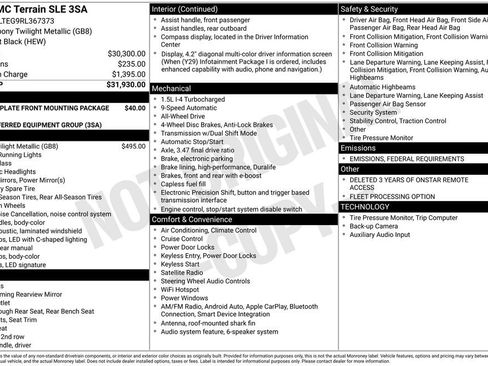Used 2024 GMC Terrain SLE image 19