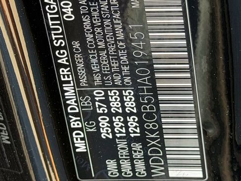 Used 2017 Mercedes-Benz S 550 Cabriolet w/ Premium Package image 12