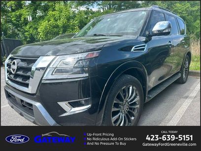 Used 2024 Nissan Armada Platinum w/ Captain's Chairs Package