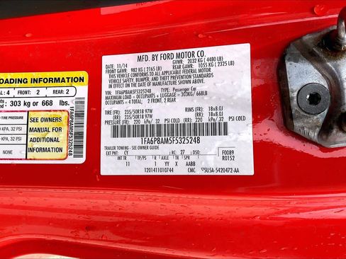 Used 2015 Ford Mustang Coupe w/ Equipment Group 051A RWD image 35