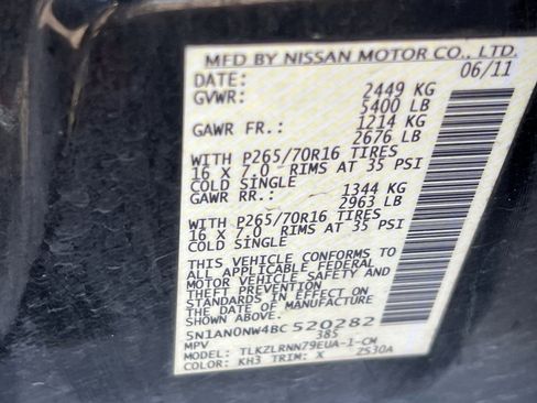 Used 2011 Nissan Xterra S w/ 4X4 Value Package image 26