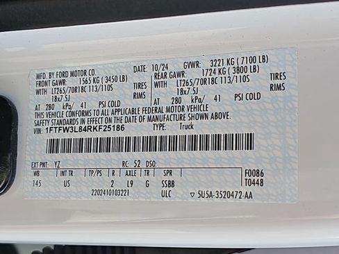 Certified 2024 Ford F150 XLT w/ Equipment Group 302A MID AWD/4WD image 36