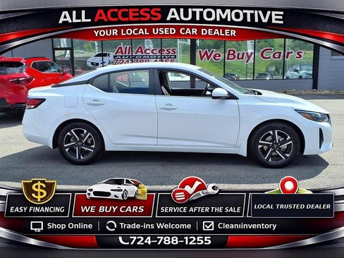 Used 2025 Nissan Sentra SV FWD image 1