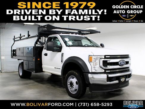 Used 2021 Ford F550 4x4 Regular Cab Super Duty image 1
