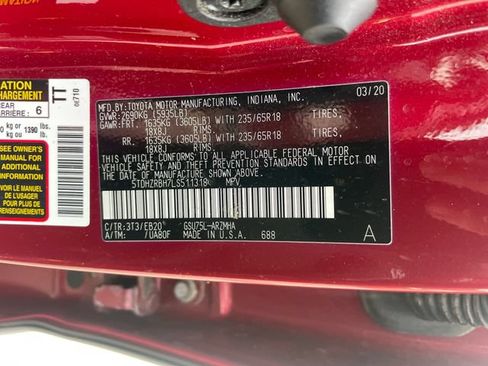 Used 2020 Toyota Highlander XLE w/ Protection Package #3 AWD/4WD image 27