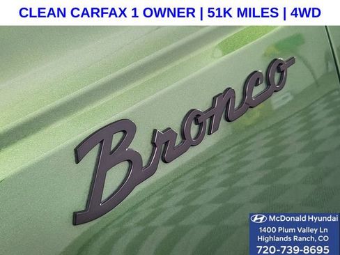 Used 2023 Ford Bronco Black Diamond image 8