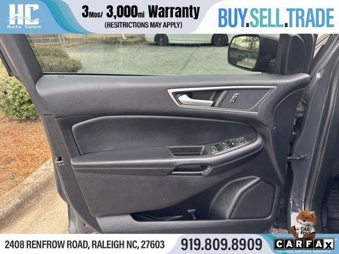Used 2021 Ford Edge SEL w/ Cargo Accessory Package FWD image 14