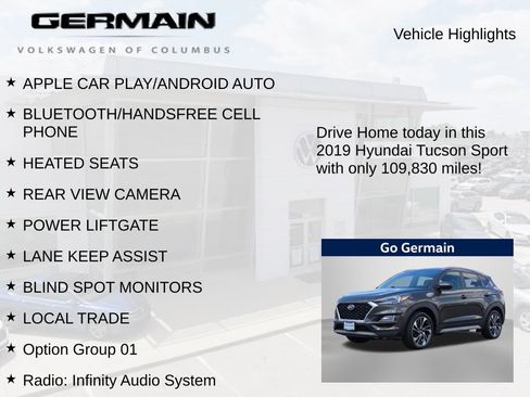 Used 2019 Hyundai Tucson Sport AWD/4WD image 5