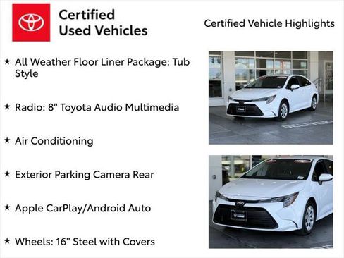 Certified 2025 Toyota Corolla LE FWD image 7