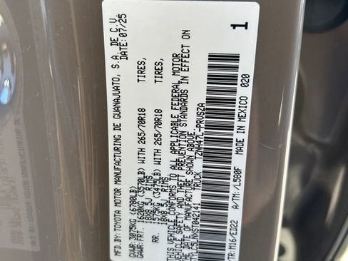 Certified 2025 Toyota Tacoma TRD Pro w/ Tow Tech Package image 10