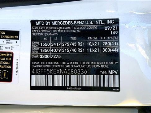 Certified 2022 Mercedes-Benz GLS 450 4MATIC image 30