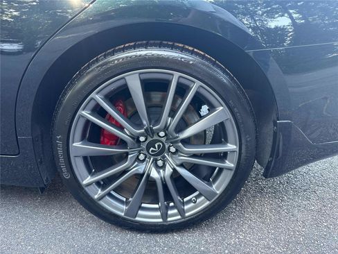 Used 2023 INFINITI Q50 Red Sport 400 w/ Black Opal Edition RWD image 36