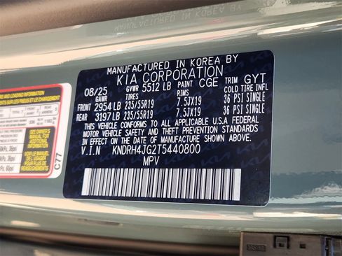 New 2026 Kia Sorento EX image 23