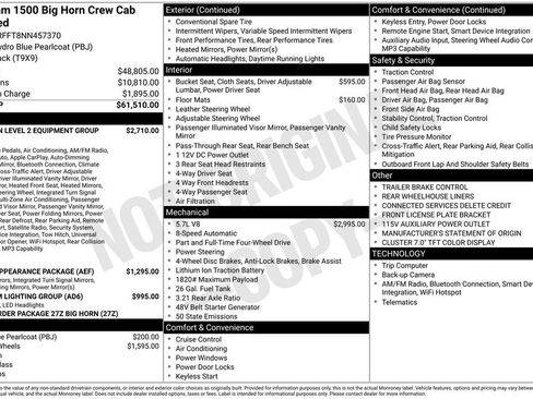 Used 2022 RAM 1500 Big Horn AWD/4WD image 4