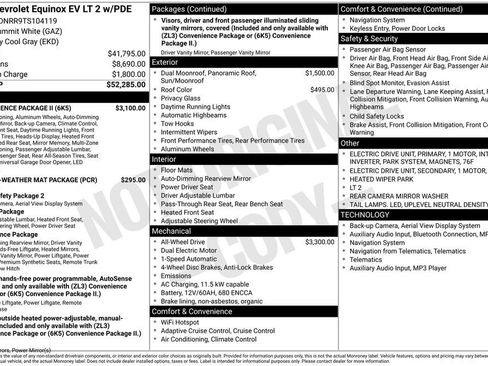New 2026 Chevrolet Equinox EV LT w/ Convenience Package II AWD/4WD image 5