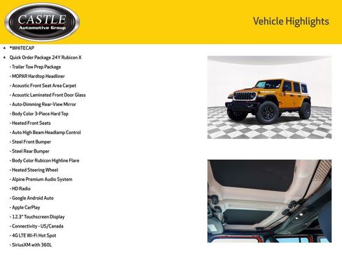 New 2026 Jeep Wrangler Unlimited Rubicon AWD/4WD image 3