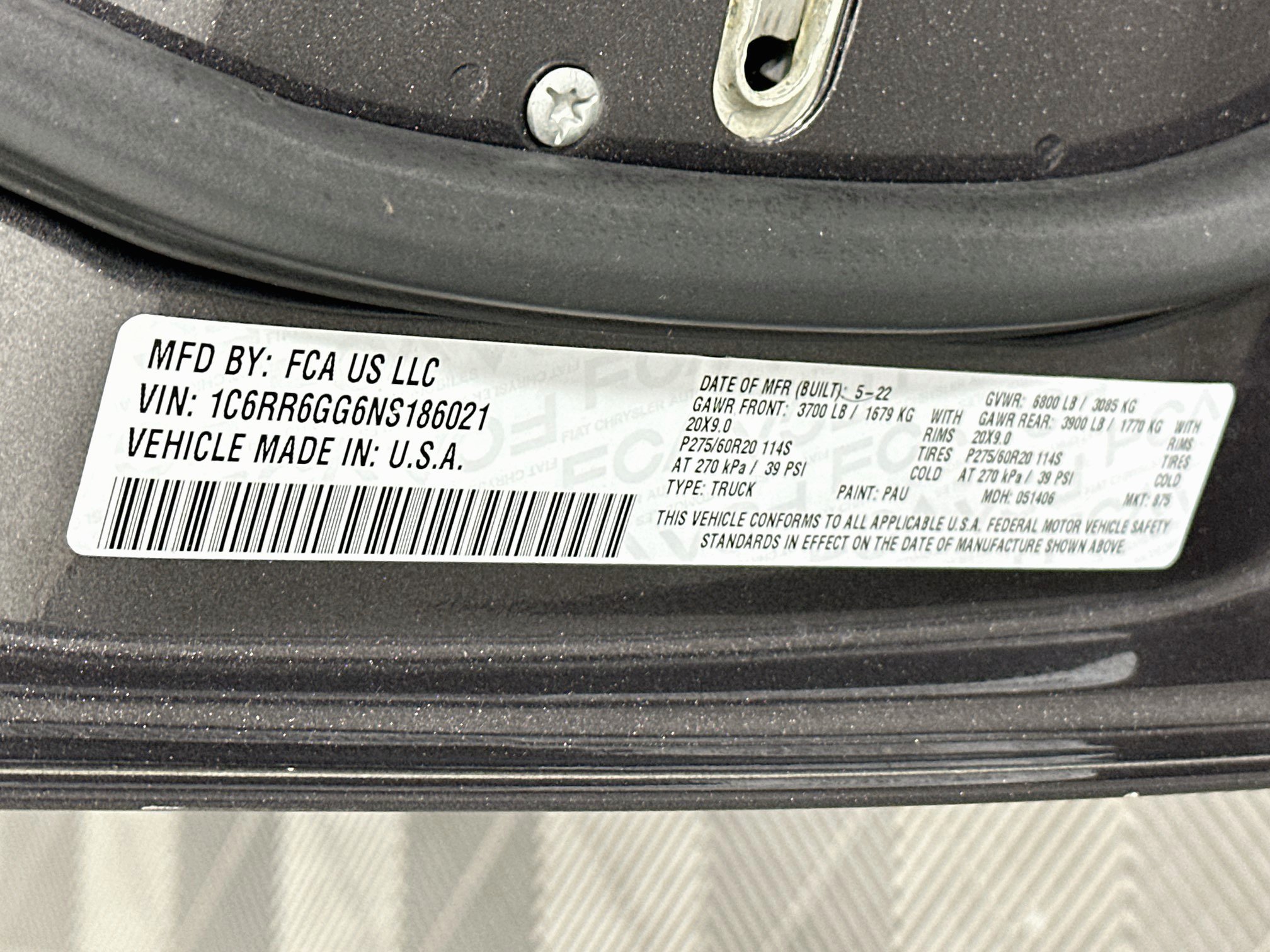 Used 2022 RAM 1500 Warlock RWD image 12
