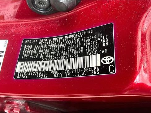 Used 2022 Toyota Corolla LE FWD image 15