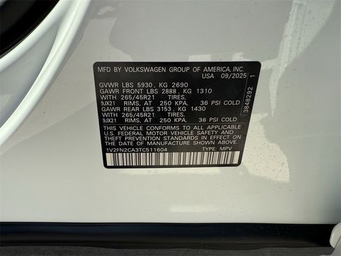 New 2026 Volkswagen Atlas SEL Premium R-Line image 29