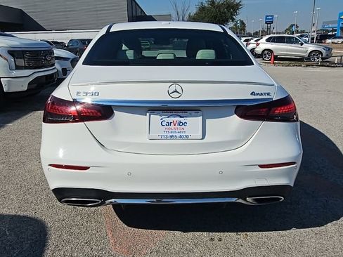 Used 2022 Mercedes-Benz E 350 4MATIC Sedan w/ AMG Line Exterior image 6