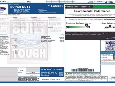 New 2026 Ford F250 Lariat w/ Chrome Package AWD/4WD image 7