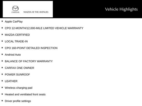 Used 2023 MAZDA CX-9 Touring image 10