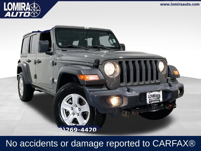 Used 2020 Jeep Wrangler Unlimited Sport w/ Cold Weather Group AWD/4WD 360° Tour