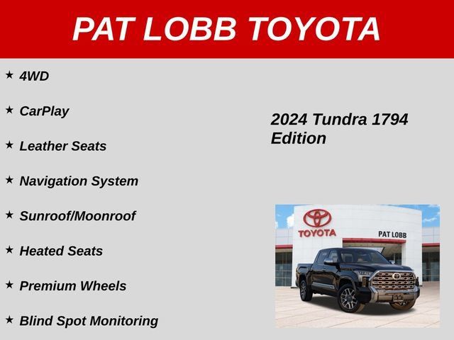 Used 2024 Toyota Tundra 1794 Edition AWD/4WD image 38
