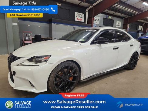 Used 2014 Lexus IS 350 AWD w/ F Sport Package image 1