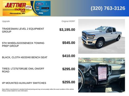 Used 2025 RAM 3500 Tradesman AWD/4WD image 5