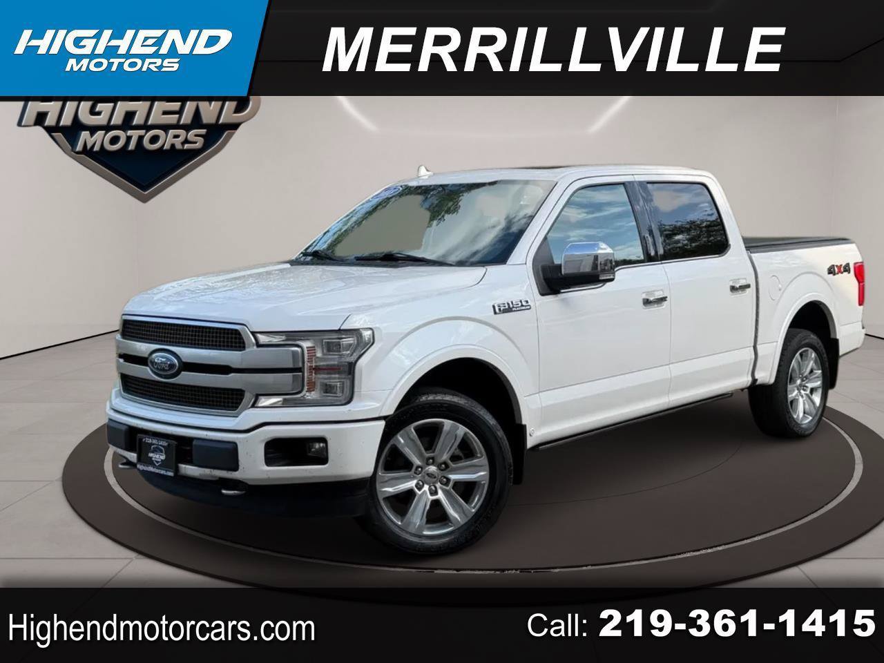 Used 2018 Ford F150 Platinum w/ Technology Package AWD/4WD image 1