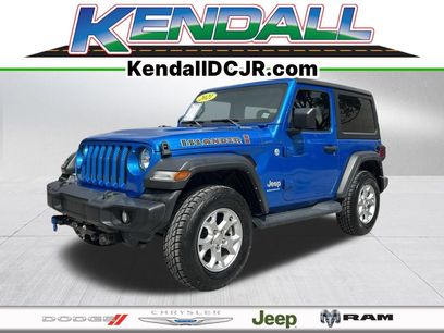 Certified 2021 Jeep Wrangler Sport