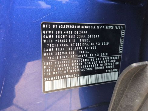 Used 2022 Volkswagen Taos SE image 32