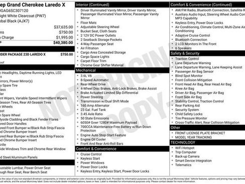 Used 2025 Jeep Grand Cherokee Laredo X RWD image 2