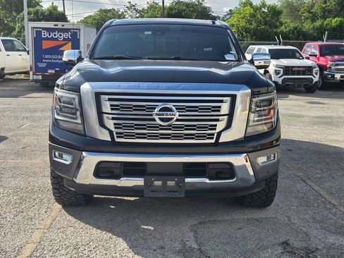 Used 2021 Nissan Titan Platinum Reserve w/ Moonroof Package AWD/4WD image 3