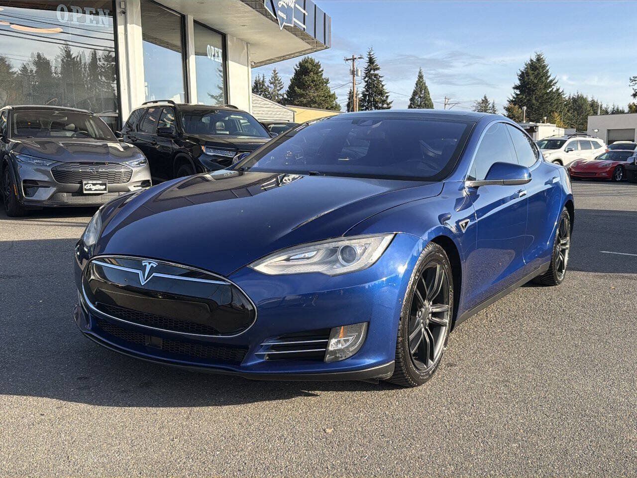 Used 2015 Tesla Model S 70D AWD/4WD image 1