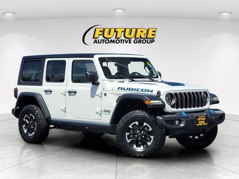 Used 2024 Jeep Wrangler Unlimited Rubicon 4xe AWD/4WD image 1