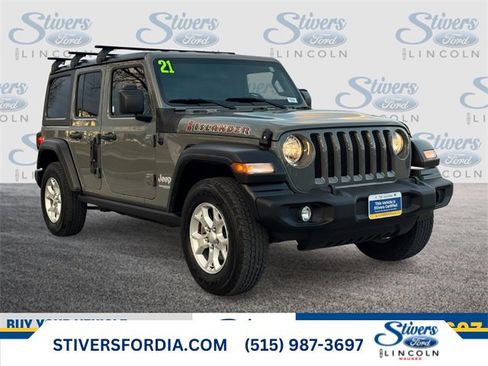 Used 2021 Jeep Wrangler Unlimited Islander image 1