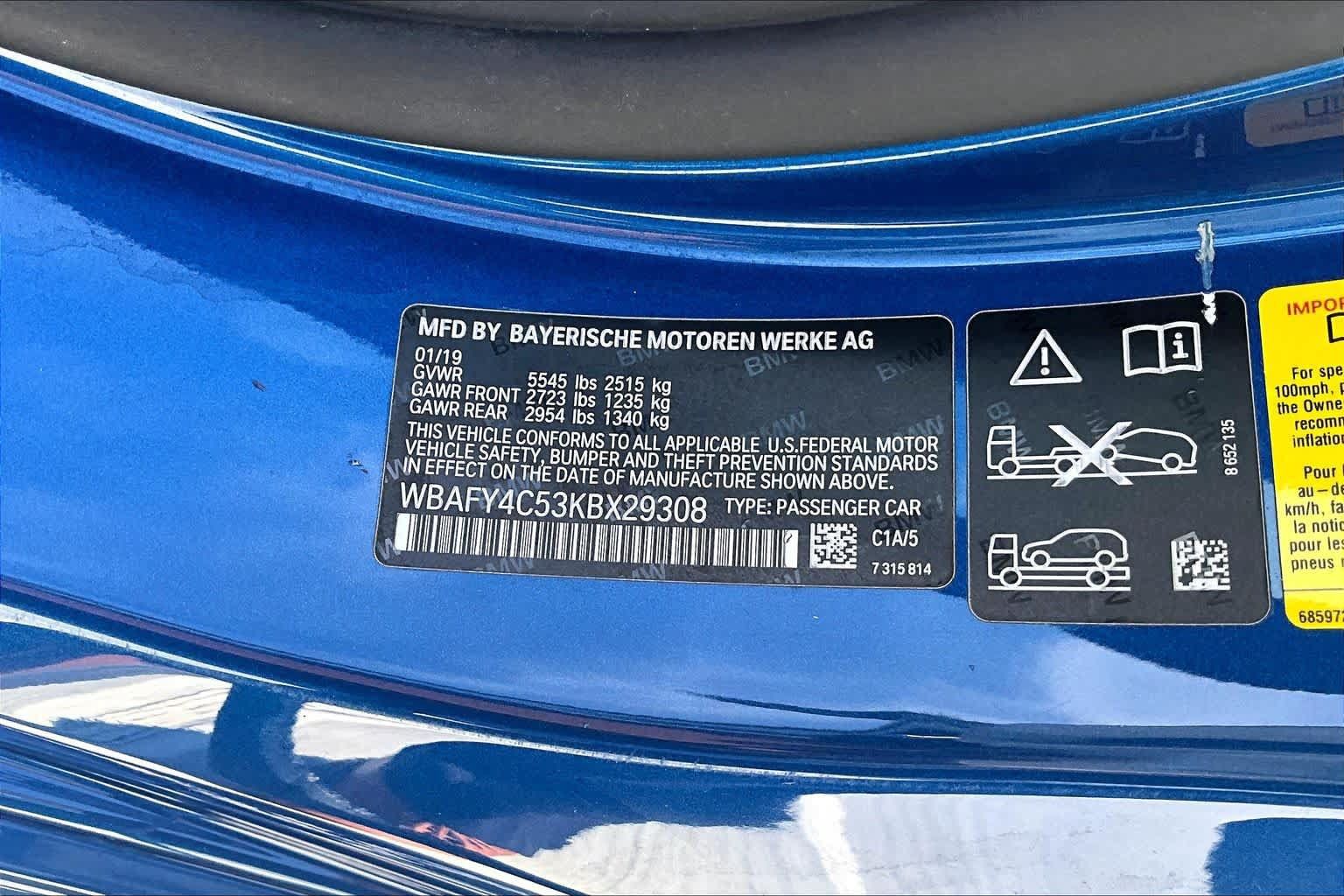 Used 2019 BMW M850i xDrive Convertible AWD/4WD image 31