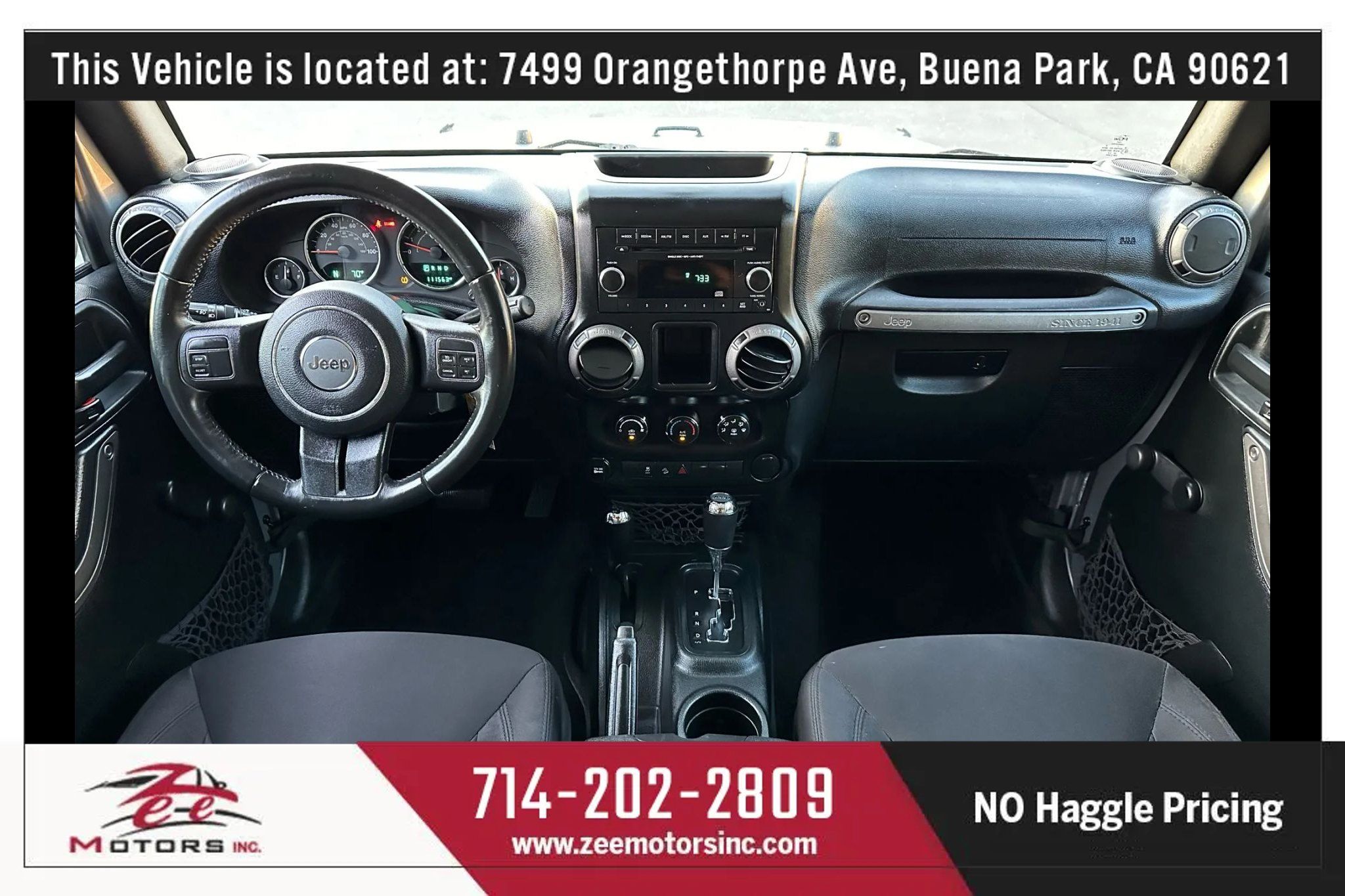 Used 2017 Jeep Wrangler Sport w/ Quick Order Package 24S AWD/4WD image 17